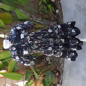 Kate spade black botanical dress Clearance